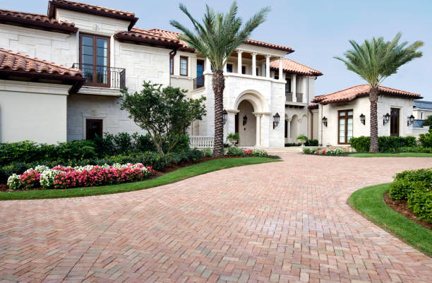Permeable Paver Driveway in Lake Waynoka, OH